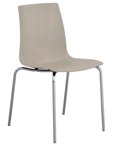 Polypropylene armchair matt - Dimensions cm 48 x 52.5 x 82.5 h