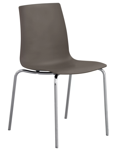 Polypropylene armchair matt - Dimensions cm 48 x 52.5 x 82.5 h