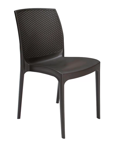 Polypropylene chair - Dimensions cm 45 x 57 x 83.5 h