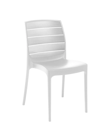 Polymer chair - Dimensions cm 45 x 57 x 83.5 h