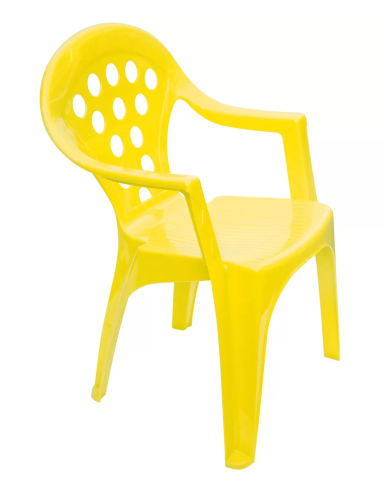 Baby chair in polypropylene - Dimensions cm 36 x 28 x 56 h