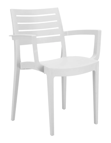 Polypropylene armchair - Dimensions cm 59 x 51 x 80 h