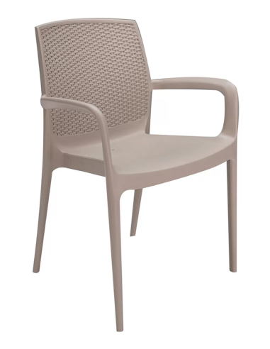 Polypropylene armchair - Dimensions cm 59 x 55 x 84 h