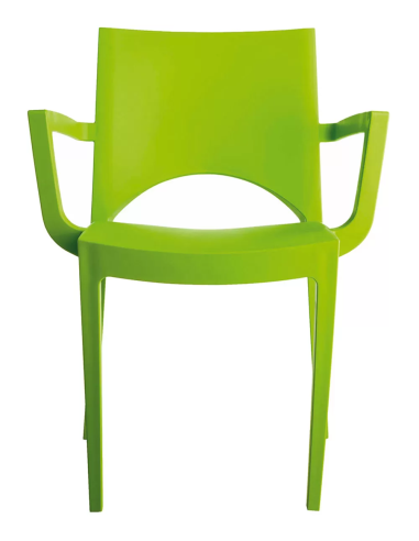 Polypropylene armchair - Dimensions cm 58 x 51 x 80 h