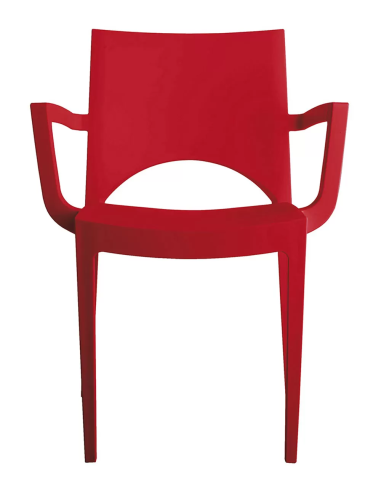 Polypropylene armchair - Dimensions cm 58 x 51 x 80 h