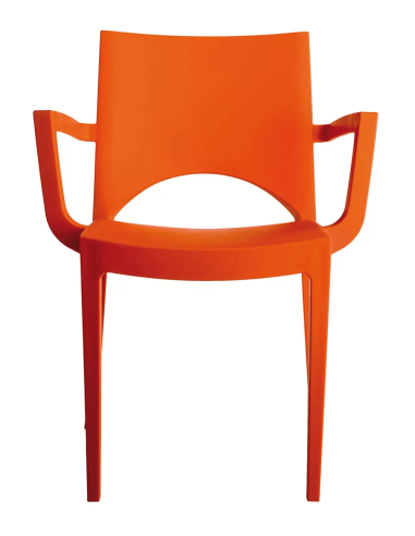 Polypropylene armchair - Dimensions cm 58 x 51 x 80 h