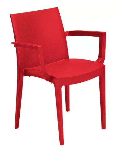 Polypropylene armchair - Dimensions cm 59 x 51 x 80 h