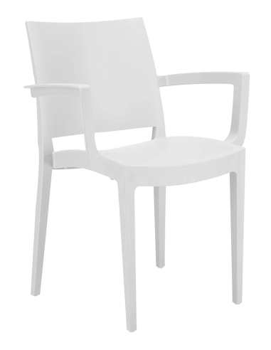 Polypropylene armchair - Dimensions cm 59 x 51 x 80 h