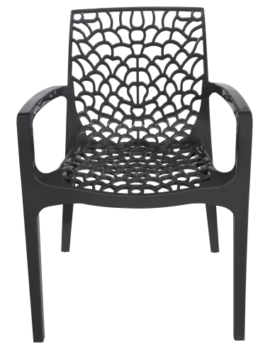 Polypropylene armchair - Dimensions cm 56.5 x 55 x 81 h