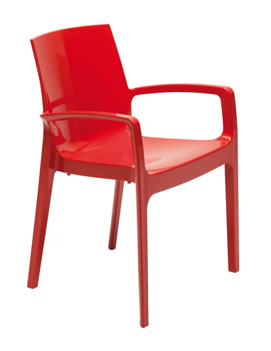 Polypropylene armchair - Dimensions cm 56.5 x 52 x 63.5 h