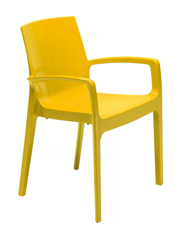 Polypropylene armchair - Dimensions cm 56.5 x 52 x 63.5 h