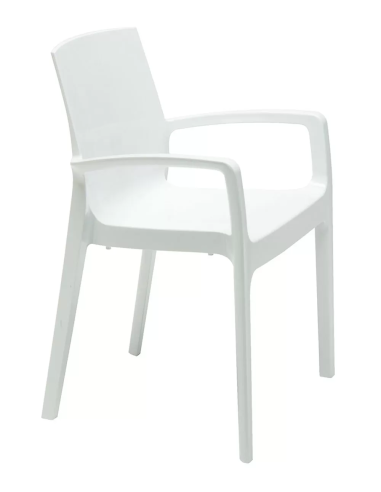 Polypropylene armchair - Dimensions cm 56.5 x 52 x 63.5 h