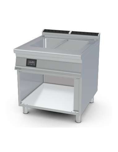 Bain-marie electric with GN 2/1 tank - Cm 80 x 90 x 90 h