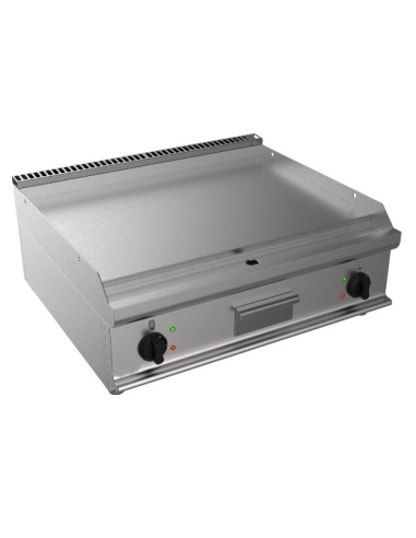 Fry top electric - Smooth plate - cm 70 x 70 x 25 h