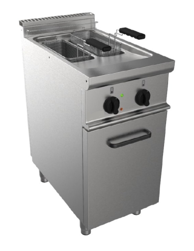 Electric fryer - Capacity liters 8+8 - Cm 40 x 70 x 85 h