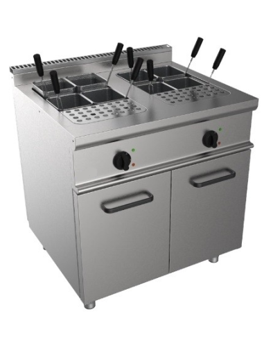 Cocina eléctrica - Capacidad 28 + 28 - cm 80 x 70 x 85 h