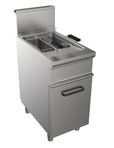 Gas fryer - Capacity liters 8 + 8 - cm 40 x 70 x 85 h