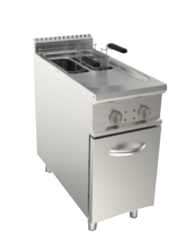 Electric fryer - Capacity 8+ lt - cm 40 x 90 x 85 h