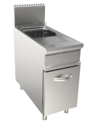 Gas fryer - Capacity 22 lt - cm 40 x 90 x 85 h