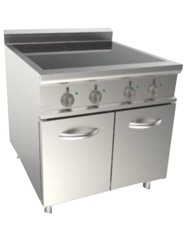 Induction kitchen - N.4 fires - cm 80 x 90 x 85 h