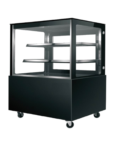 Refrigerated counter 231 liters - Straight glass - cm 90 x 66 x 120 h