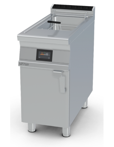 Professional electric fryer 1 tank 18 liters - Touch - cm 40 x 90 x 90 h