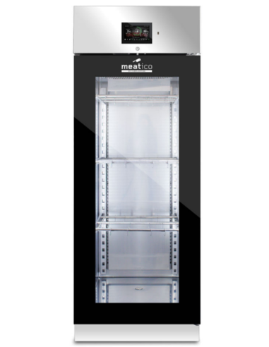 Drying cabinet 625-liter - Glass door with black profiles