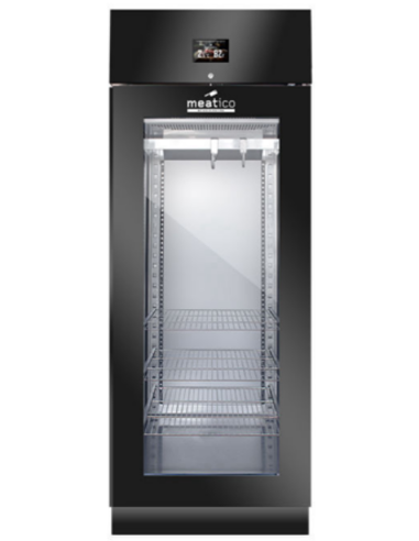 Aging display case 625 liters - 150 kg - Black