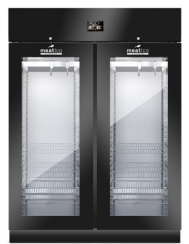 Aging display case 1365 liters - 300 kg - Black