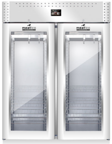 Aging display case 1365 liters - 300 kg - Stainless steel