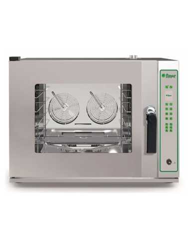 Mixed electric oven - N. 4 x cm 60 x 40 or GN 1/1 - cm 92 x 84 x 70.5 h