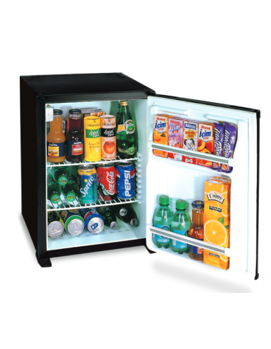 Built-in or free standing absorption minibar - Capacity 27 liters - Cm 39 x 41.6 x 51.2 h