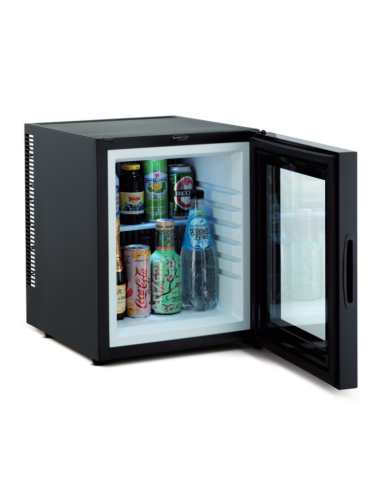 Minibar termoeléctrico empotrable o independiente - Capacidad 26 litros - Dimensiones 38 x 43 x 46,5 h