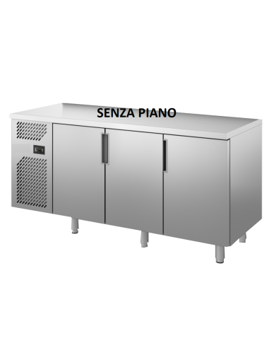 Refrigerated table - N. 3 doors - Floorless - Cm 190 x 80 x 85 h