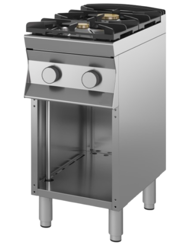 Gas cooker - Free fiamma - Fuochi n.2 - cm 40x70x90 h