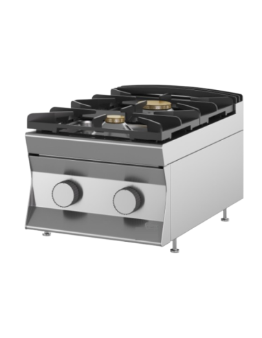 Cocina de gas - Fiamma gratis - N.2 incendios - cm 40 x 70 x 28h