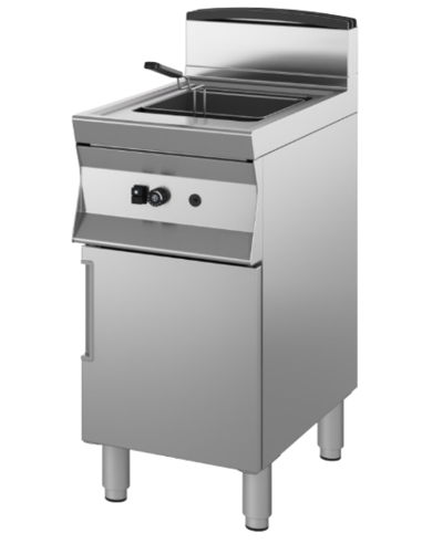 Gas fryer - Capacity lt 18 - cm 40 x 70 x 90h