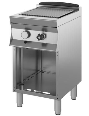 Combi Grill + direct grid - A gas - Fat storage tank - cm 52x 90 x 90