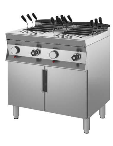 Electric cooker - Capacity lt 28 +28 - cm 80 x 70 x 90 h