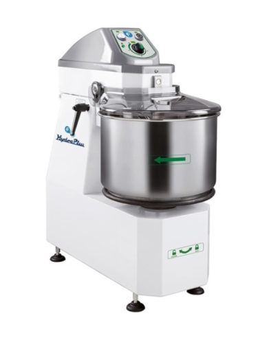 High hydration spiral mixer - Capacity kg 18 - Cm 65.3 x 38 x 75 h