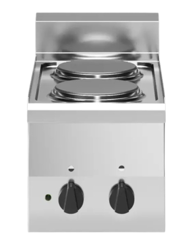 Cucina elettrica con 2 fuochi - cm 30 x 60 x 30 h