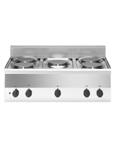 Electric kitchen with 5 burners - cm 90 x 60 x 30 h