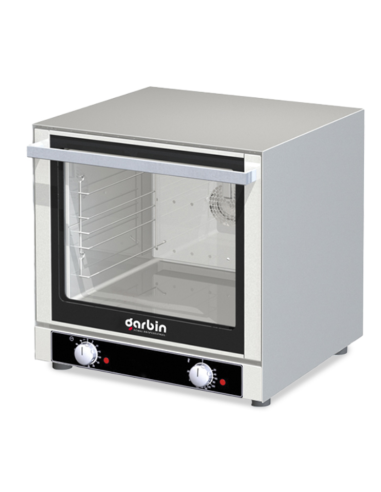 Electric convection oven with 4 pans cm 43.3 x 33.3 - Cm 60 x 58 x 59 h