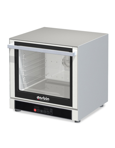 Digital electric convection oven with 4 pans cm 43.3 x 33.3 - Cm 60 x 58 x 59 h