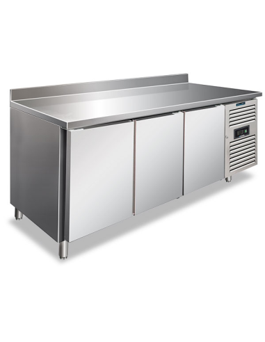 Refrigerated table 3 doors - Riser - Ventilated - cm 179.5 x 70 x 96 h