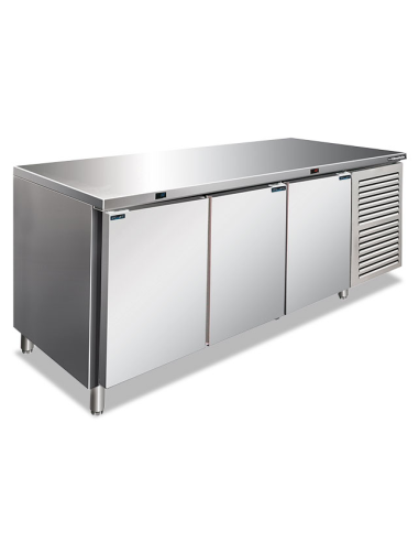 Mesa refrigerada 3 puertas - Doble temperatura - cm 179.5 x 70 x 86 h