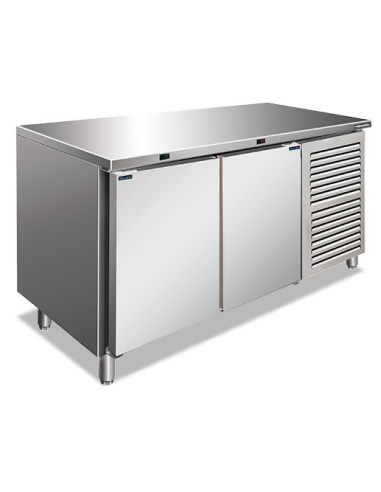 Refrigerated table 2 doors - Double temperature - cm 136 x 70 x 86 h