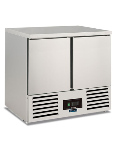 Saladette refrigerata 2 porte - Statica - cm 90 x 70 x 87 h