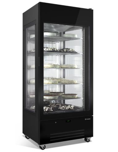 Refrigerated display case - Capacity 457 liters - Cm 90 x 74 x 208 h