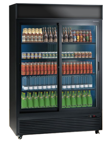 Refrigerated display case 670 liters - Ventilated - cm 113.6 x 67.4 x 202 h